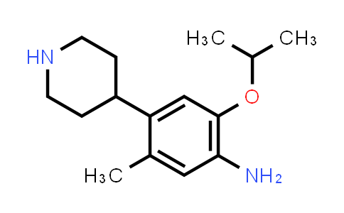 2-isopropoxy-5-Methyl-4-(piperidin-4-yl)benzenaMine