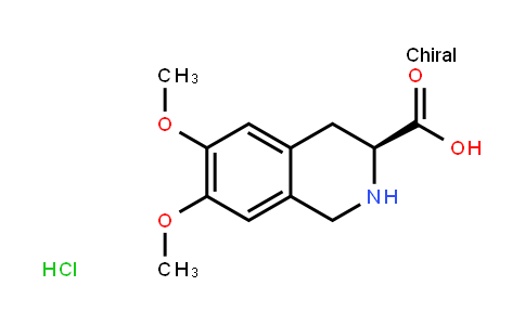 (S)-6,7-Dimethoxy-1,2,3,4-tetrahydro-3-isoquinolinecarboxylic acid hydrochloride