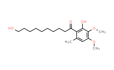 10-Hydroxy-1-(2-hydroxy-3,4-dimethoxy-6-methylphenyl)decan-1-one