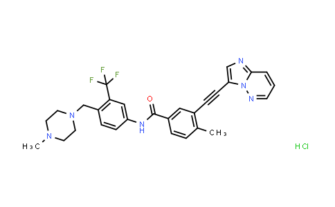 Ponatinib hydrochloride