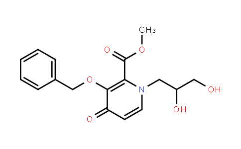 AP10393 | 1206102-07-9 | 1-(2,3-dihydroxypropyl)-1,4-dihydro-4-oxo-3-(phenylmethoxy)-2-Pyridinecarboxylic acid methyl ester