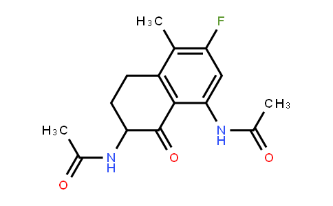 N,N’-(3-Fluoro-4-methyl-8-oxo-5,6,7,8-tetrahydronaphthalene-1,7-diyl)diacetamide