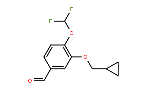 4-(Difluoromethoxy)-3-(cyclopropylmethoxy)-benzaldehyde