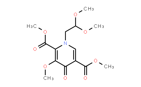 Dimethyl-1-(2,2-dimethoxyethyl)-3-methoxy-4-oxo-1,4-dihydropyridine-2,5-dicarboxylate