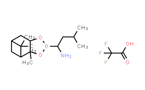 (R)-BoroLeu-(+)-Pinanediol trifluoroacetate