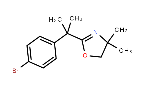 2-[1-(4-Bromophenyl)-1-methylethyl]-4,5-dihydro-4,4-dimethyloxazole