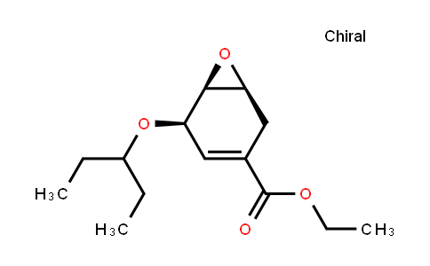 AP00527 | 204254-96-6 | (1S,5R,6S)-Ethyl 5-(pentan-3-yl-oxy)-7-oxa-bicyclo[4.1.0]hept-3-ene-3-carboxylate