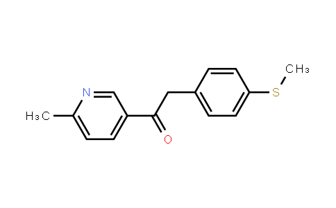 1-(6-Methylpyridin-3-yl)-2-(4-(Methylthio)phenyl)ethanone