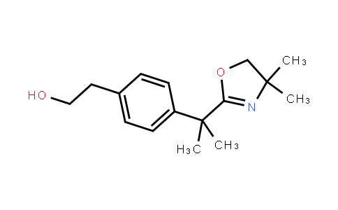 2-[4-[1-(4,4-dimethyl-5H-oxazol-2-yl)-1-methyl-ethyl]phenyl]ethanol