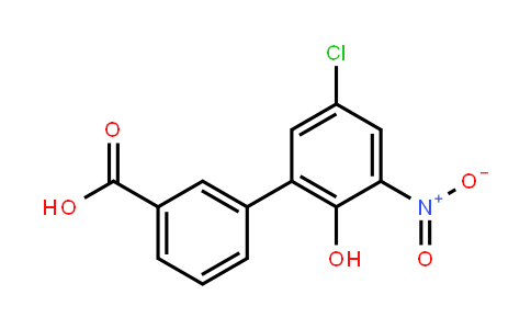 5'-Chloro-2'-hydroxy-3'-nitro-[1,1'-Biphenyl]-3-carboxylic acid