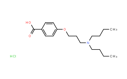 AP10388 | 437651-44-0 | 4-[3-(Dibutylamino)propoxy]benzoic Acid Hydrochloride