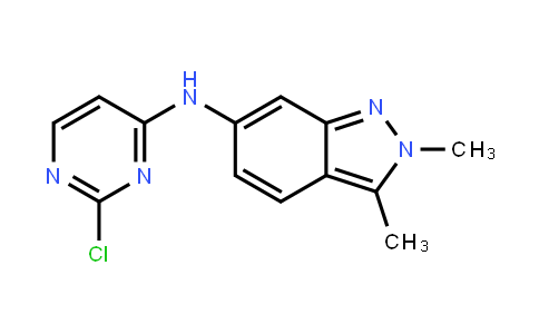 6-[N-(2-chloropyrimidin-4-yl)amino]-2,3-dimethyl-2H-indazole