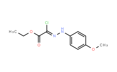 Ethyl 2-chloro-2-(2-(4-methoxyphenyl)hydrazono)acetate