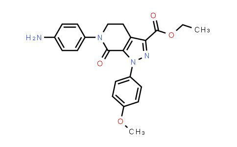 ethyl 6-(4-aMinophenyl)-1-(4-Methoxyphenyl)-7-oxo-4,5,6,7-tetrahydro-1H-pyrazolo[3,4-c]pyridine-3-carboxylate