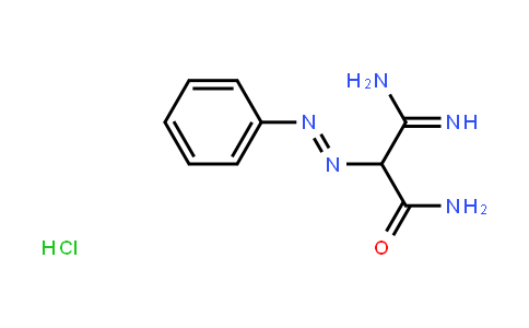 3-Amino-3-imino-2-(2-phenyldiazenyl)propanamide Hydrochloride