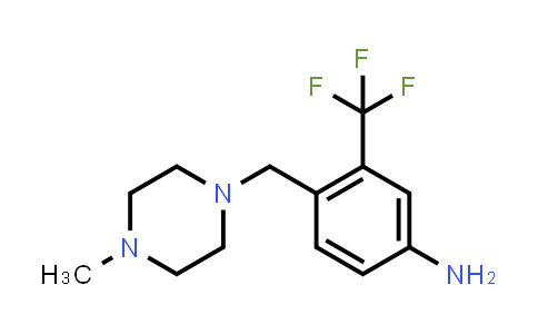 4-(4-Methylpiperazin-1-ylmethyl)-3-trifluoromethylaniline