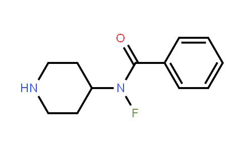 4-Fluoro- N -piperidin-4-yl-benzamide