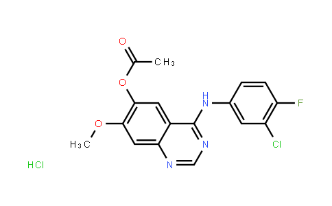 AP00519 | 788136-89-0 | 4-(3-Chloro-4-fluorophenylamino)-7-methoxyquinazolin-6-yl acetate hydrochloride