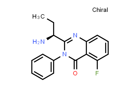 (S)-2-(1-aMinopropyl)-5-fluoro-3-phenylquinazolin-4(3H)-one