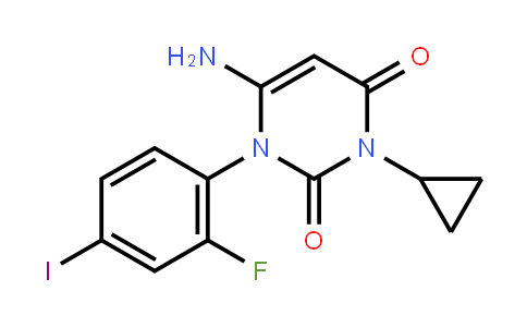 AP10417 | 871700-28-6 | 6-amino-3-cyclopropyl-1-(2-fluoro-4-iodophenyl)pyrimidine-2,4(1H,3H)-dione