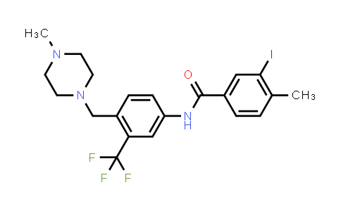 AP10453 | 943320-50-1 | 3-Iodo-4-methyl-N-[4-[(4-methyl-1-piperazinyl)methyl]-3-(trifluoromethyl)phenyl]benzamide