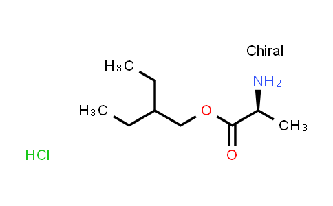 (S)-2-Ethylbutyl 2-Aminopropanoate Hydrochloride