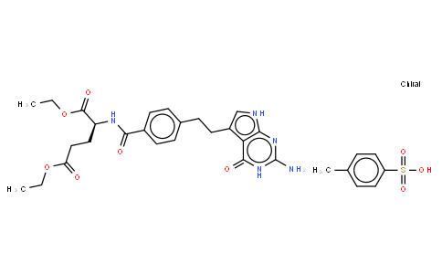 pyrimidin-5-yl)ethyl]benzoyl]L-Glutamic acid