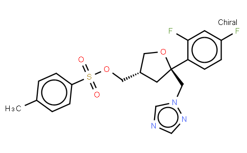 AP00040 | 149809-43-8 | (5R-cis)-Toluene-4-sulfonic acid 5-(2,4-difluorophenyl)-5-(1H-1,2,4-triazol-1-yl)methyltetrahydrofuran-3-ylmethyl ester