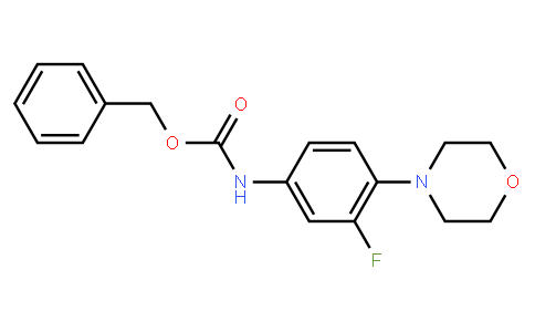 N-BENZYLOXYCARBONYL-3-FLUORO-4-MORPHOLINOANILINE