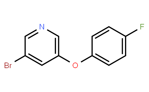 3-Bromo-5-(4-fluorophenoxy)pyridine