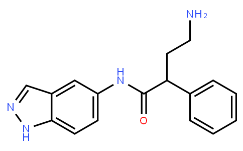 4-amino-N-(1H-indazol-5-yl)-2-phenylbutanamide