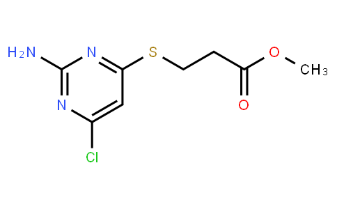 methyl 3-(2-amino-6-chloropyrimidin-4-ylthio)propanoate