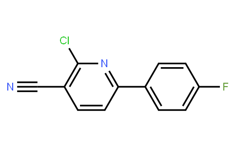 2-Chloro-6-(4-fluoro-phenyl)-nicotinonitrile