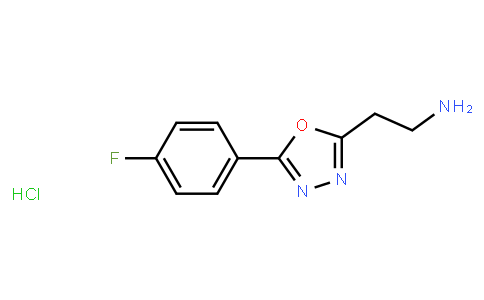 2-(5-(4-Fluorophenyl)-1,3,4-oxadiazol-2-yl)ethanamine hydrochloride