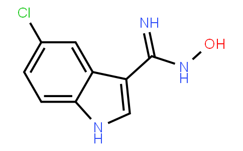 5-Chloro-N-hydroxy-1H-indole-3-carboximidamide