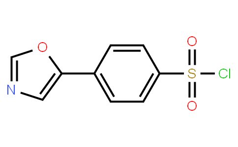 4-(1,3-Oxazol-5-yl)benzenesulfonyl chloride