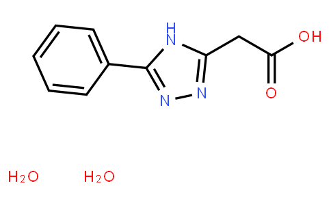 (5-Phenyl-4H-[1,2,4]triazol-3-yl)acetic acid dihydrate