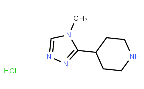 4-(4-Methyl-4H-1,2,4-triazol-3-yl)piperidine hydrochloride