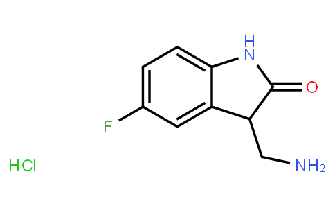 3-(aminomethyl)-5-fluoroindolin-2-one hydrochloride