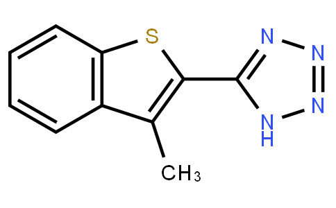 3-Methyl-2-(1h-tetrazol-5yl) benzothiophene