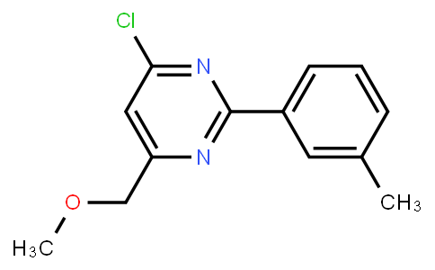 4-Chloro-6-(methoxymethyl)-2-(m-tolyl)pyrimidine