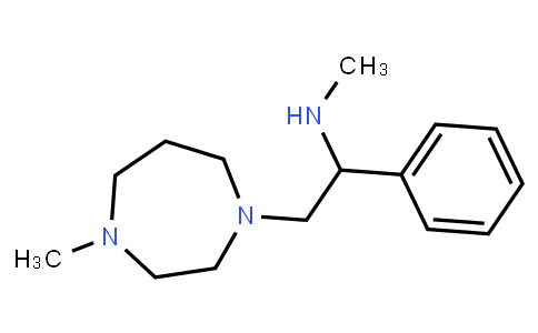 N-methyl-2-(4-methyl-1,4-diazepan-1-yl)-1-phenylethanamine