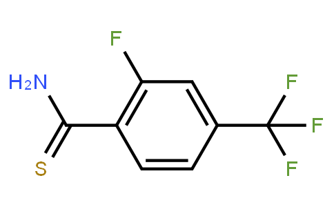 2-fluoro-4-(trifluoromethyl)benzothioamide