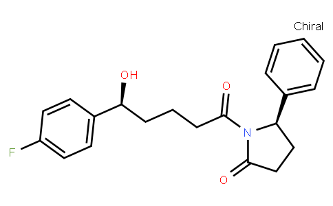 (5R)-1-[(5S)-5-(4-Fluorophenyl)-5-hydroxy-1-oxopentyl]-5-phenyl-2-pyrrolidinone