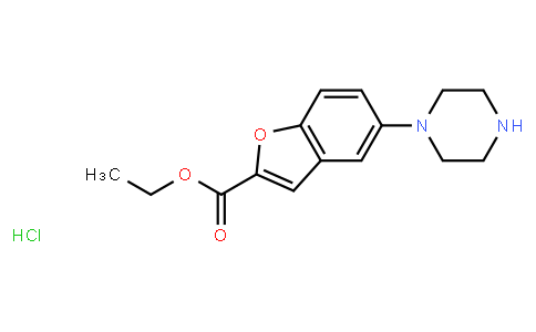 AP00332 | 765935-67-9 | 5-(1-piperazinyl)-2-Benzofurancarboxylic acid ethyl ester Monohydrochloride