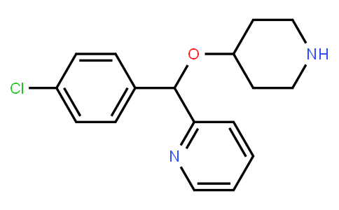 2-[(4-Chlorophenyl)(4-piperidinyloxy)methyl]pyridine