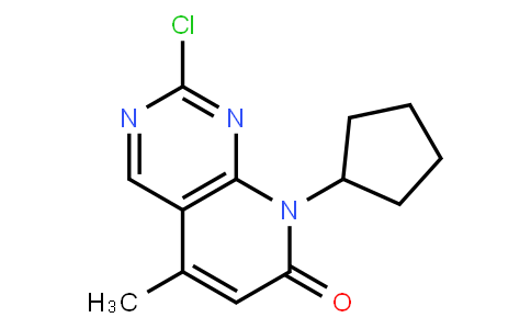 2-chloro-8-cyclopentyl-5-methylpyrido[2,3-d]pyrimidin-7(8H)-one