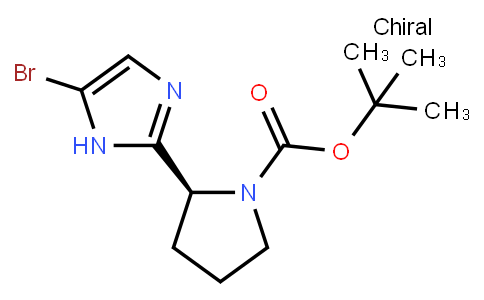 (S)-tert-Butyl 2-(5-bromo-1H-imidazol-2-yl)pyrrolidine-1-carboxylate