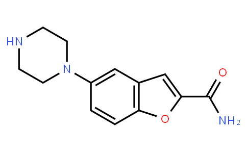 AP00444 | 183288-46-2 | 5-(1-Piperazinyl)benzofuran-2-carboxaMide