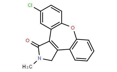 11-Chloro-2,3-dihydro-2-methyl-1H-dibenz[2,3:6,7]oxepino[4,5-c]pyrrol-1-one